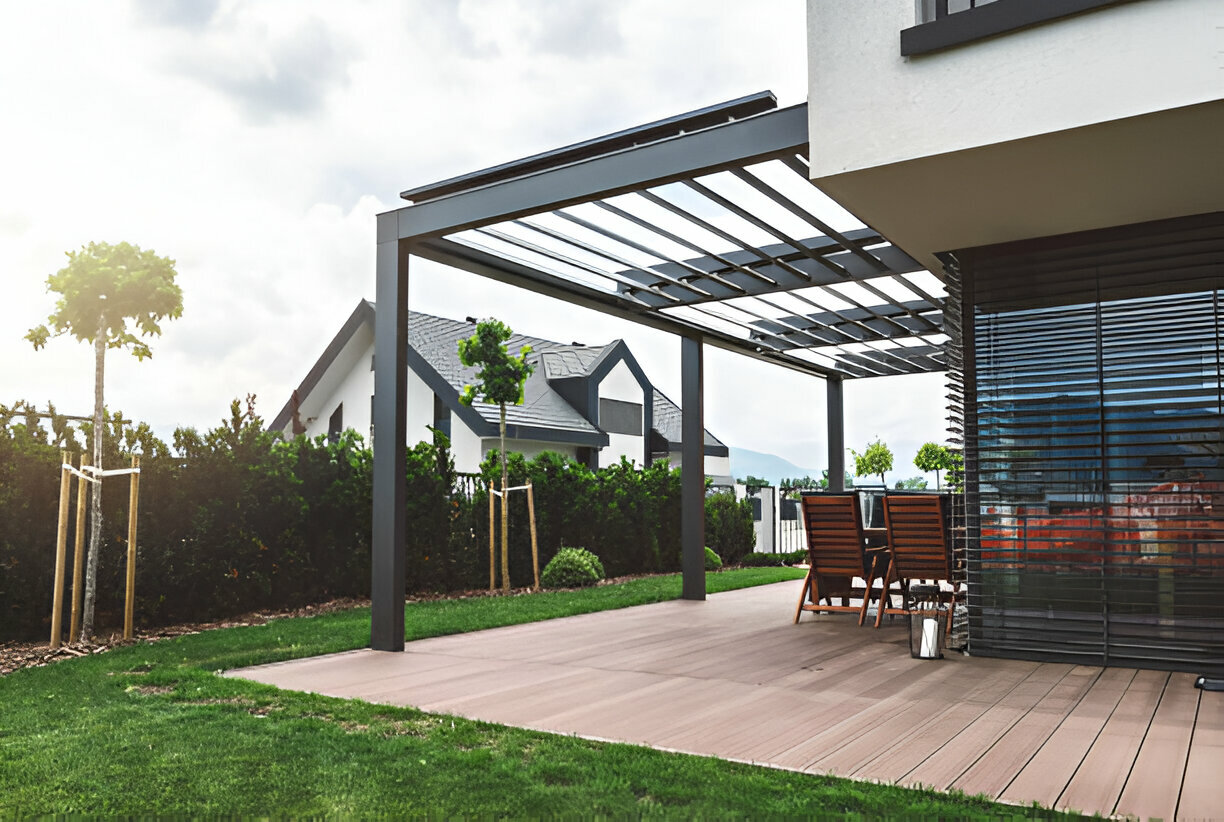 What is the purpose of a pergola?